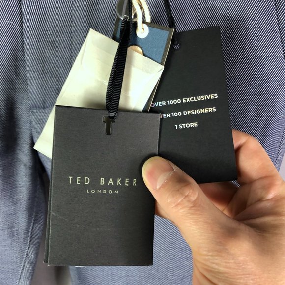 Ted Baker London Slim Fit Chino Sturchi Pants - Picture 4 of 11